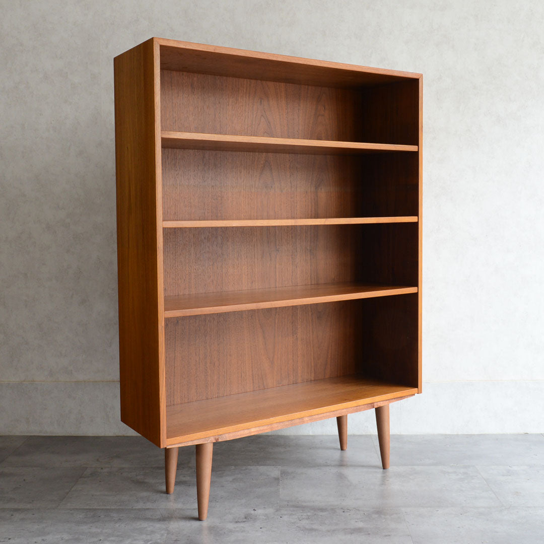 デンマーク チーク ブックシェルフ 5-9