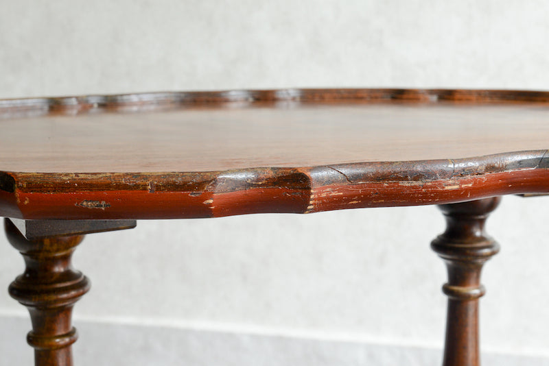 クラシック　サイドテーブル　パイクラスト01