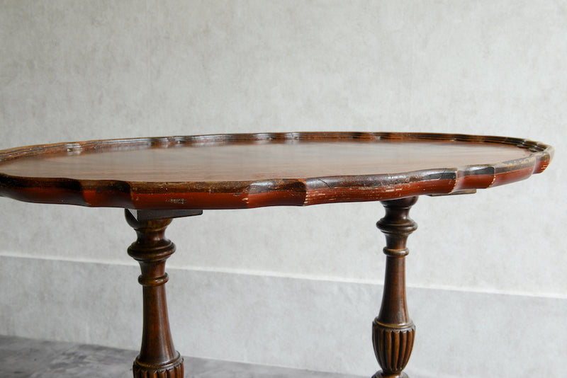 クラシック　サイドテーブル　パイクラスト01