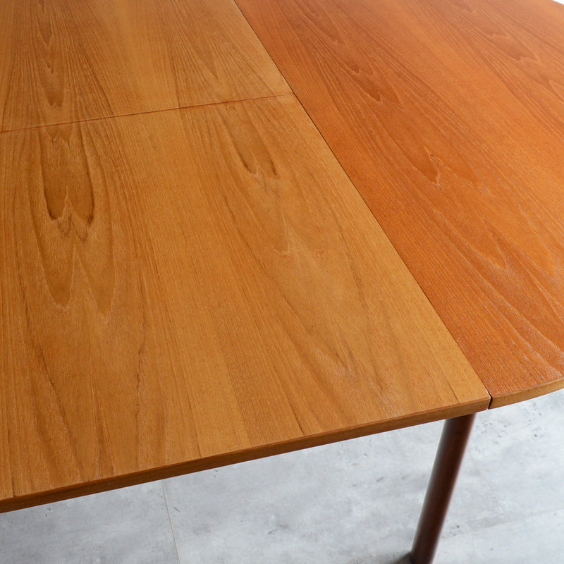 A.H.McINTOSH マッキントッシュ ラウンドエクステンション テーブル11（天板剥離再塗装済）