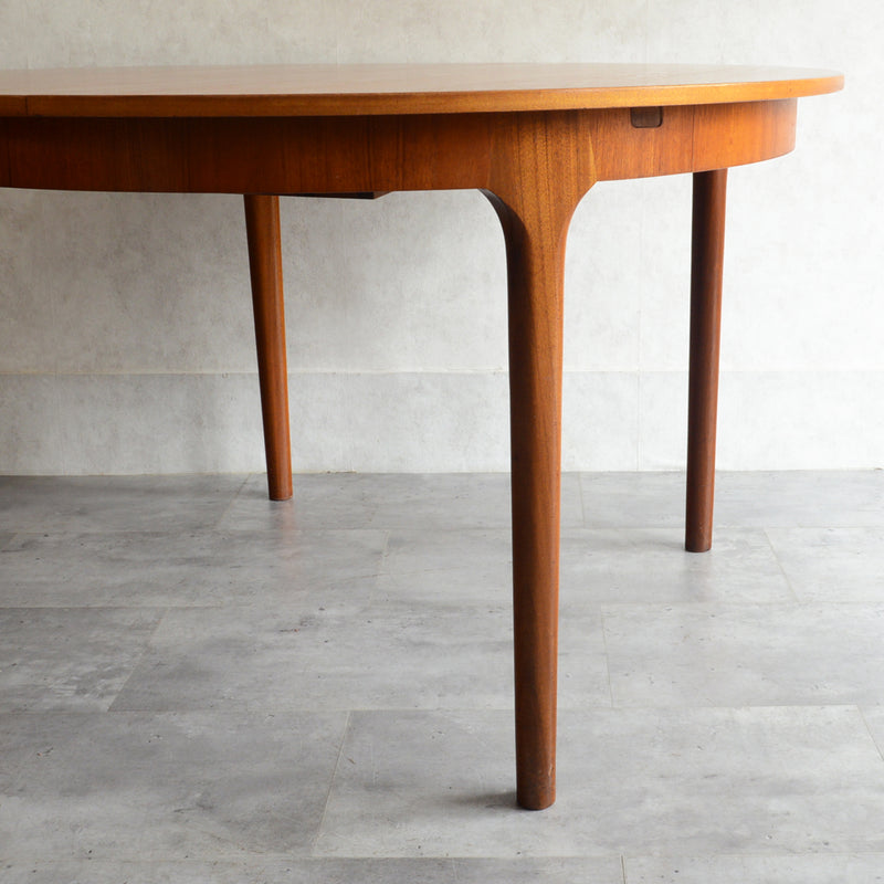 A.H.McINTOSH マッキントッシュ ラウンドエクステンション テーブル11（天板剥離再塗装済）