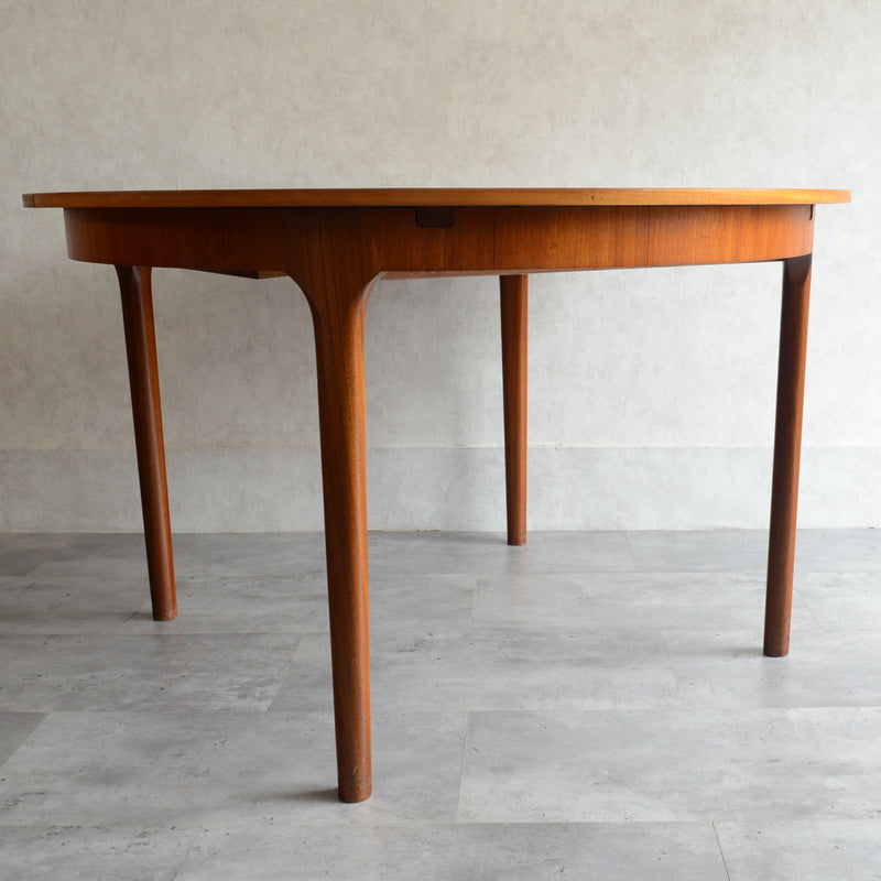 A.H.McINTOSH マッキントッシュ ラウンドエクステンション テーブル11（天板剥離再塗装済）