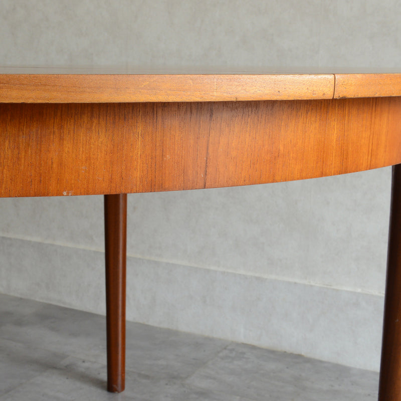 A.H.McINTOSH マッキントッシュ ラウンドエクステンション テーブル11（天板剥離再塗装済）