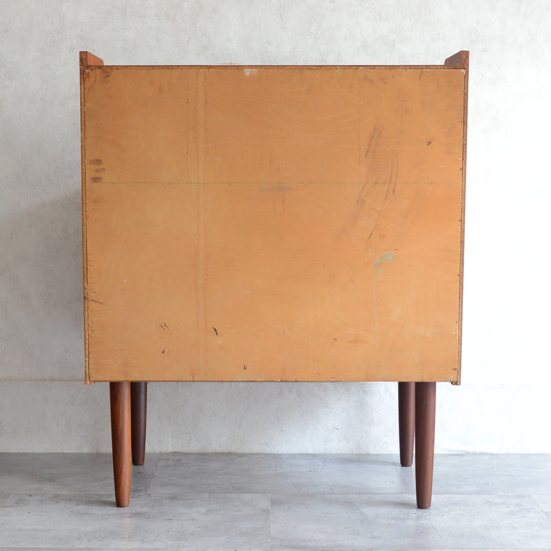 デンマーク ヴィンテージ　 チーク ビューロー 3-3