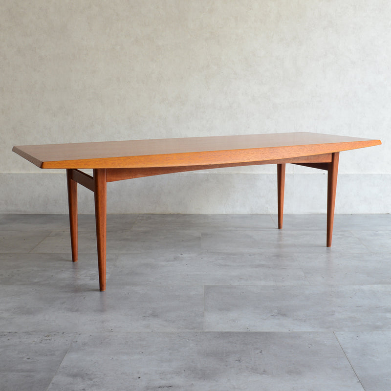 GORDON RUSSELL　ローテーブル 21(天板剥離再塗装済)