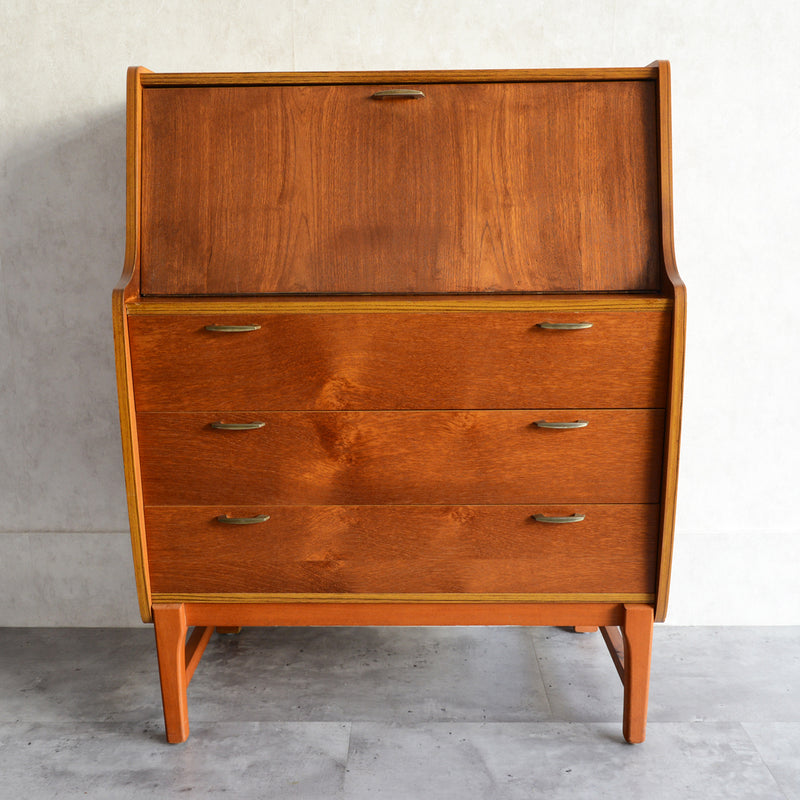 60Sチーク　ライティングビューロー01