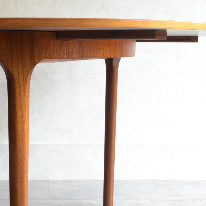 A.H.McINTOSH マッキントッシュ ラウンドエクステンション テーブル11（天板剥離再塗装済）