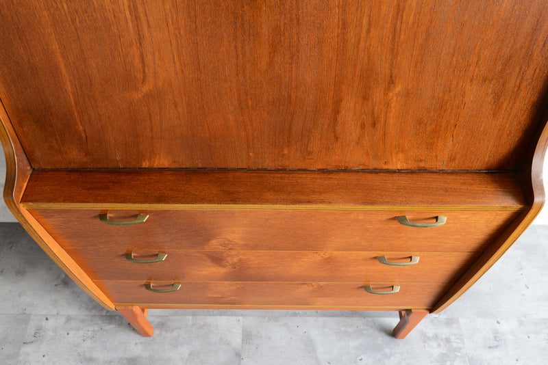 60Sチーク　ライティングビューロー01