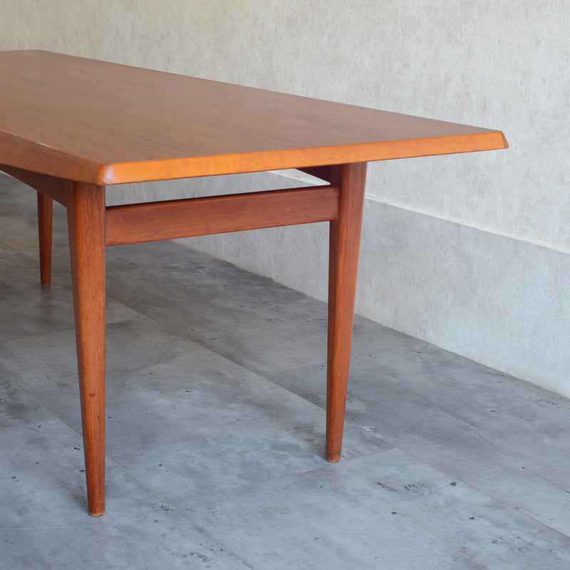 GORDON RUSSELL　ローテーブル 21(天板剥離再塗装済)