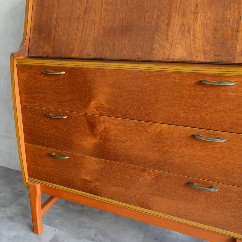 60Sチーク　ライティングビューロー01