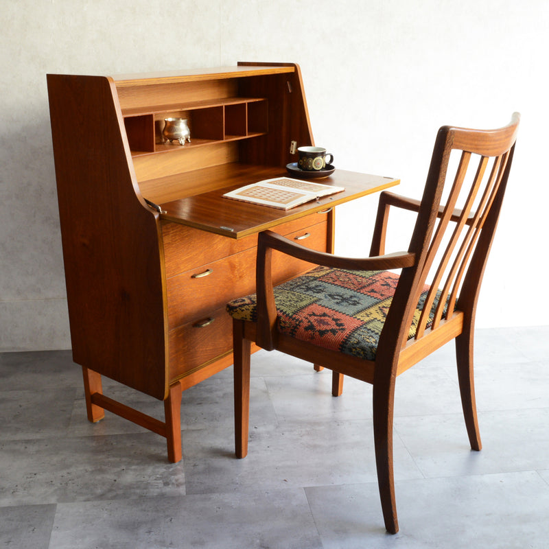 60Sチーク　ライティングビューロー01