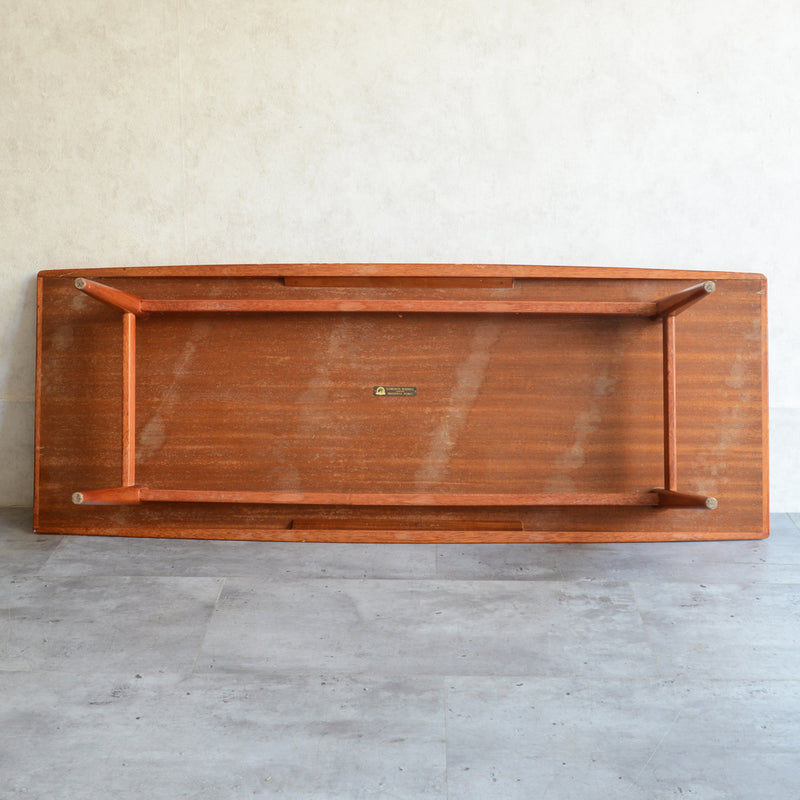 GORDON RUSSELL　ローテーブル 21(天板剥離再塗装済)