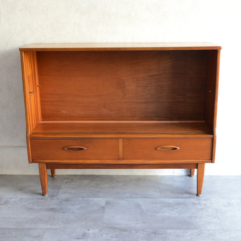 Jentique  ジェンティーク　ナロー　ガラスキャビネット カップボード③