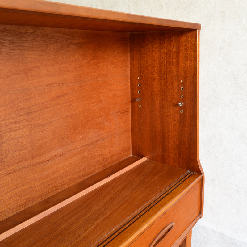 Jentique  ジェンティーク　ナロー　ガラスキャビネット カップボード③