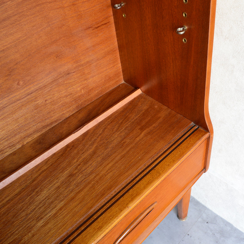 Jentique  ジェンティーク　ナロー　ガラスキャビネット カップボード③