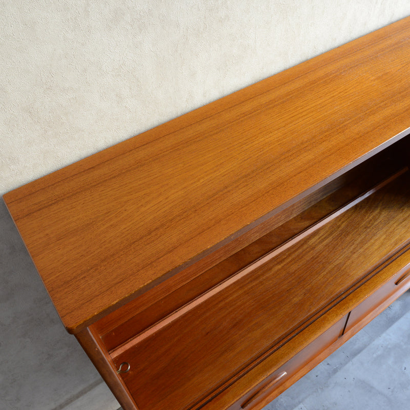 Jentique  ジェンティーク　ナロー　ガラスキャビネット カップボード③