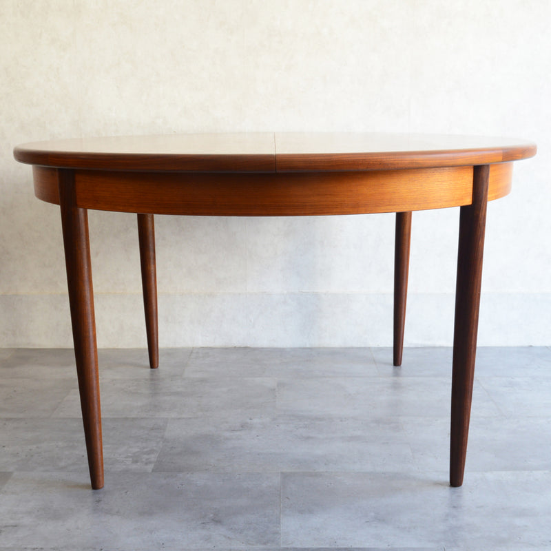 Y様ご見学予約商品G-PLAN ジープラン　エクステンション ラウンドテーブル77(天板剥離再塗装）