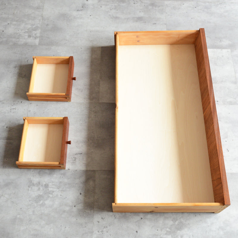 デンマーク ヴィンテージ　 チーク ビューロー 3-3