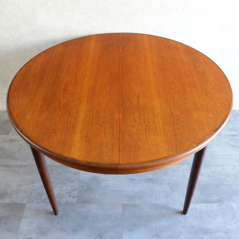 Y様ご見学予約商品G-PLAN ジープラン　エクステンション ラウンドテーブル77(天板剥離再塗装）