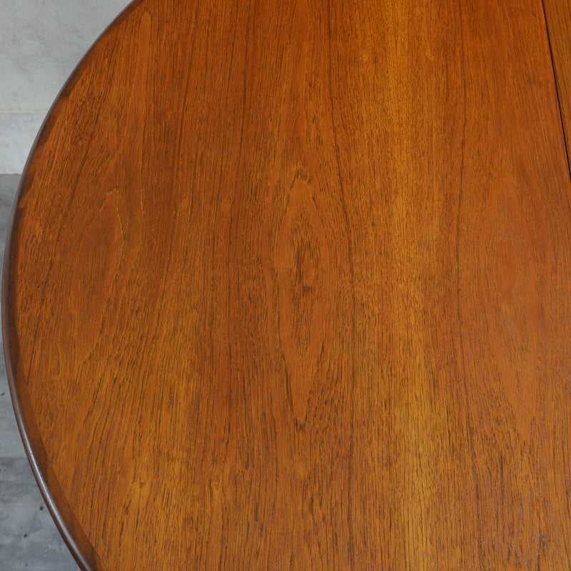 Y様ご見学予約商品G-PLAN ジープラン　エクステンション ラウンドテーブル77(天板剥離再塗装）