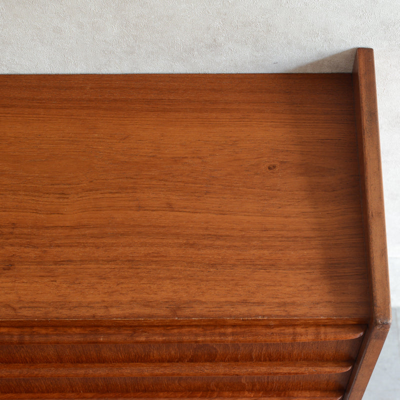 デンマーク　ヴィンテージ チークチェスト 3段　3-2