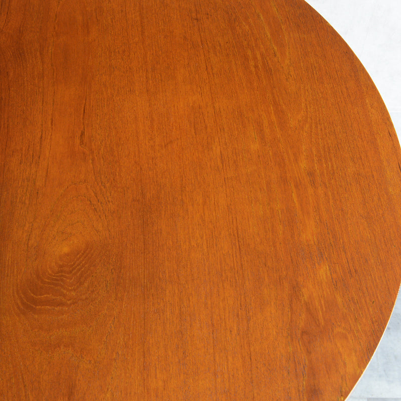 60S ラウンドエクステンション テーブル03（天板剥離再塗装済）