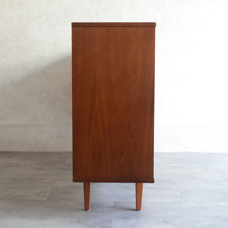 AVALON アバロン　チーク ガラスキャビネット36