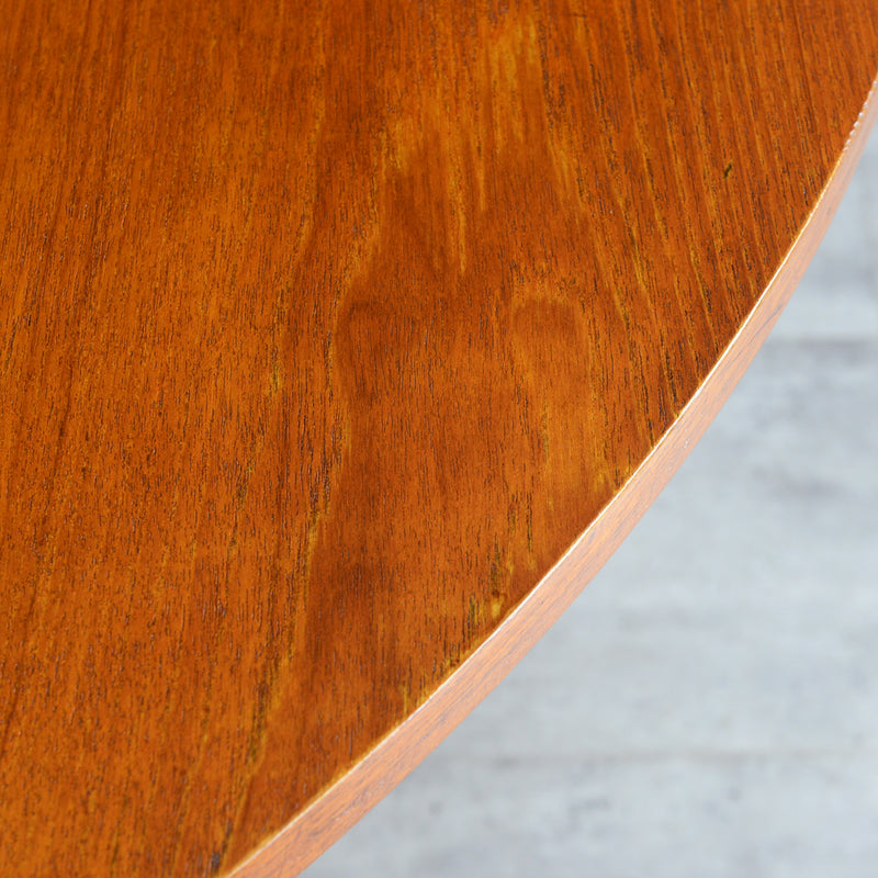 60S ラウンドエクステンション テーブル03（天板剥離再塗装済）