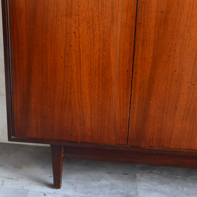 Meredew メレデュー　ガラス キャビネット 25 (木扉付）