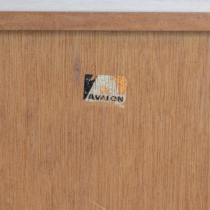 AVALON アバロン　チーク ガラスキャビネット36