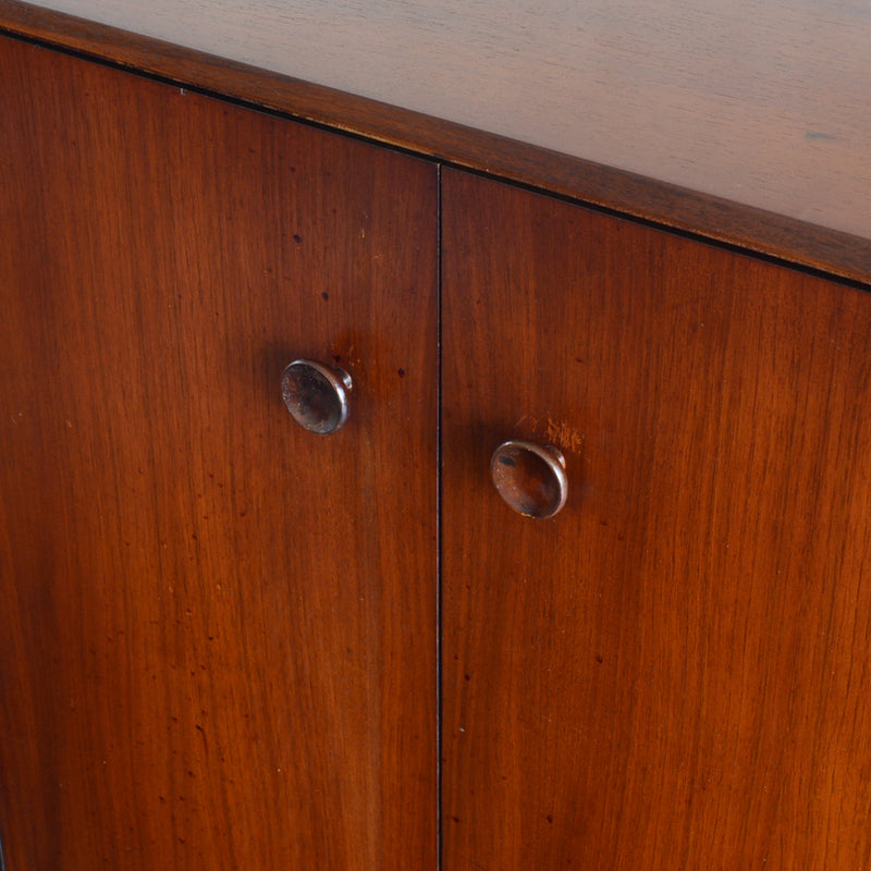 Meredew メレデュー　ガラス キャビネット 25 (木扉付）