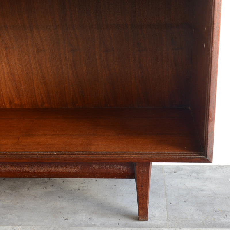 Meredew メレデュー　ガラス キャビネット 25 (木扉付）