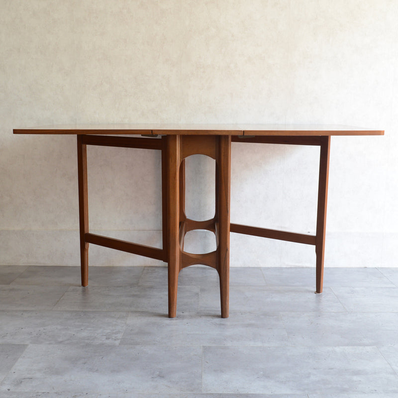 M様ご見学予約品　Nathanネイサン ゲートレッグ エクステンション ダイニングテーブル 20 (レクタングル）