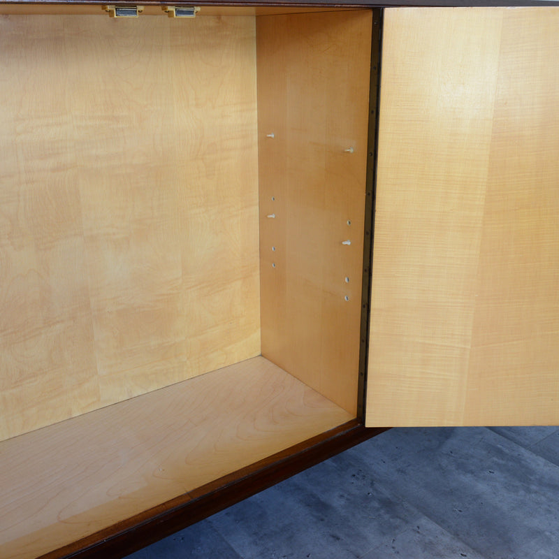 Meredew メレデュー　ガラス キャビネット 25 (木扉付）