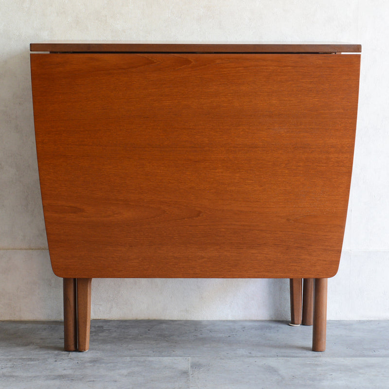 M様ご見学予約品　Nathanネイサン ゲートレッグ エクステンション ダイニングテーブル 20 (レクタングル）