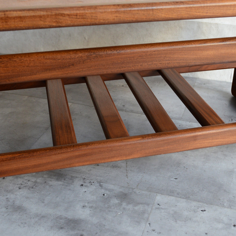 コーラルタイルトップ　ヴィンテージ ローテーブル02