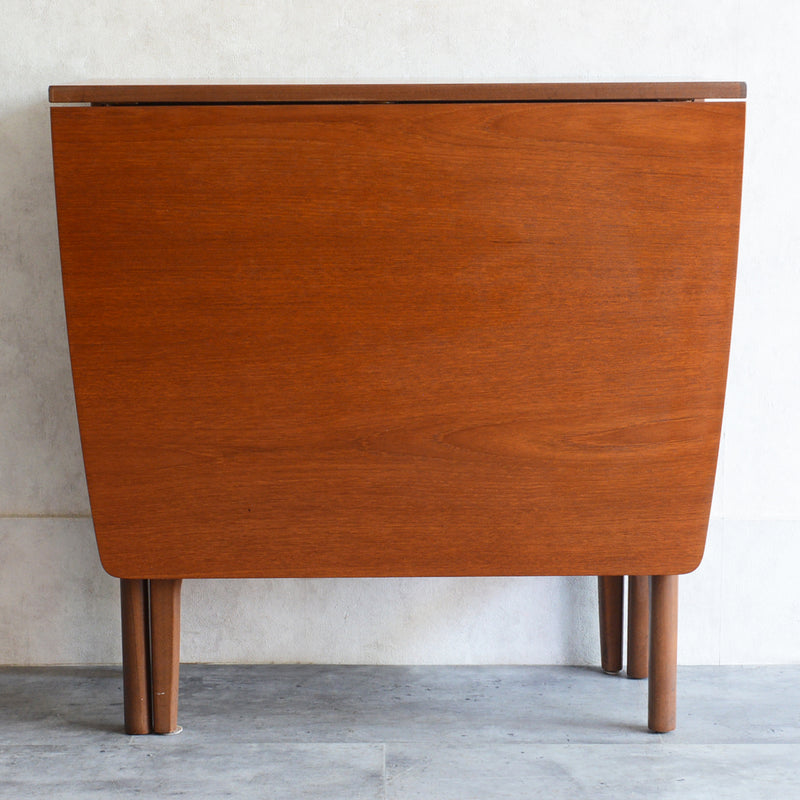 M様ご見学予約品　Nathanネイサン ゲートレッグ エクステンション ダイニングテーブル 20 (レクタングル）