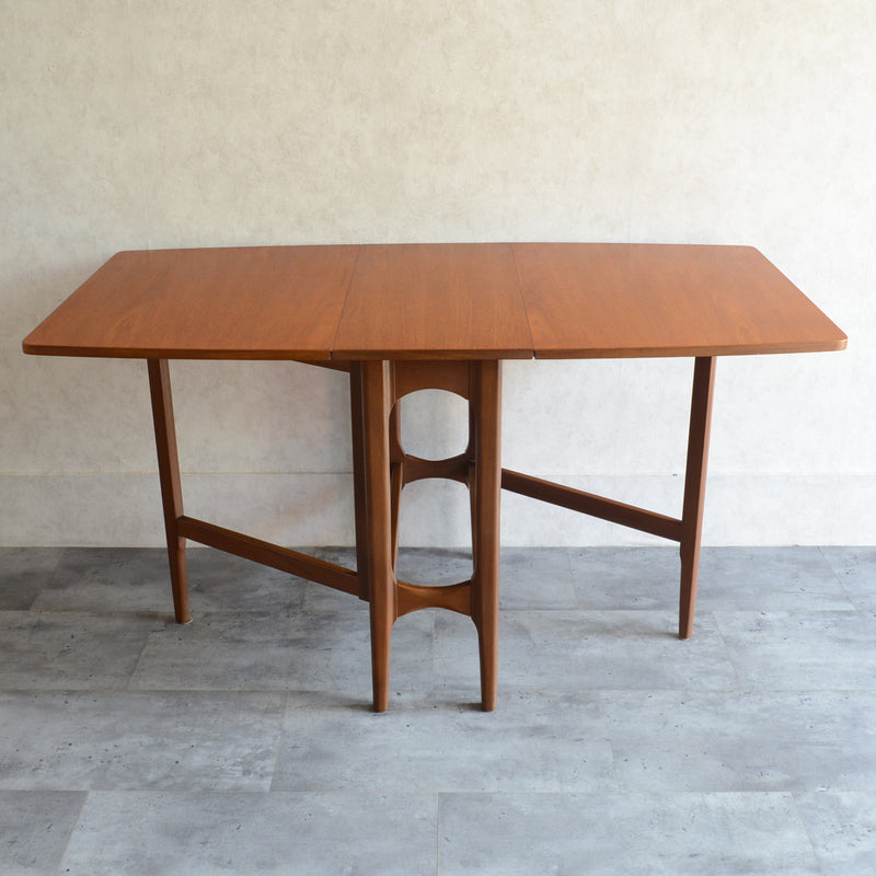 M様ご見学予約品　Nathanネイサン ゲートレッグ エクステンション ダイニングテーブル 20 (レクタングル）