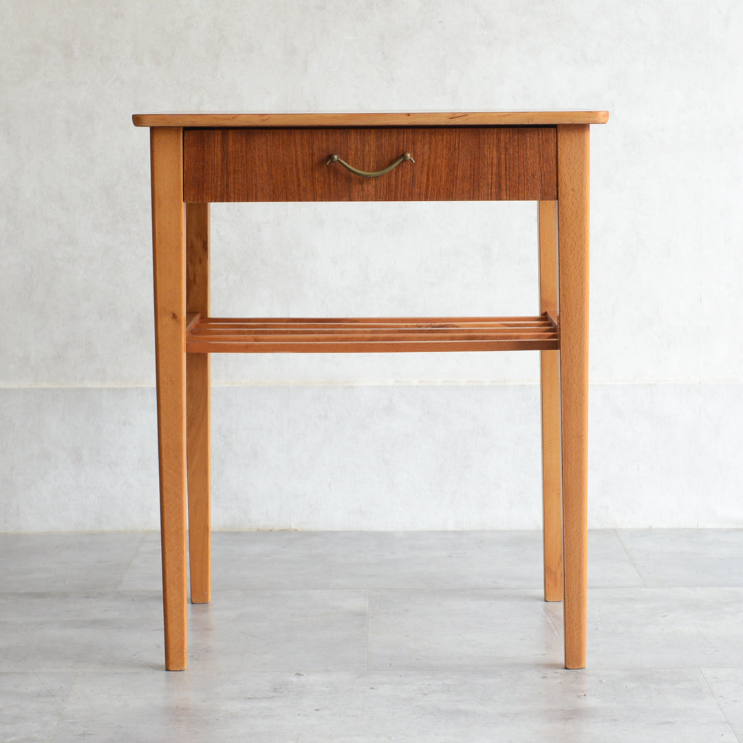 デンマーク ヴィンテージ　1段チェスト/サイドテーブル5-5