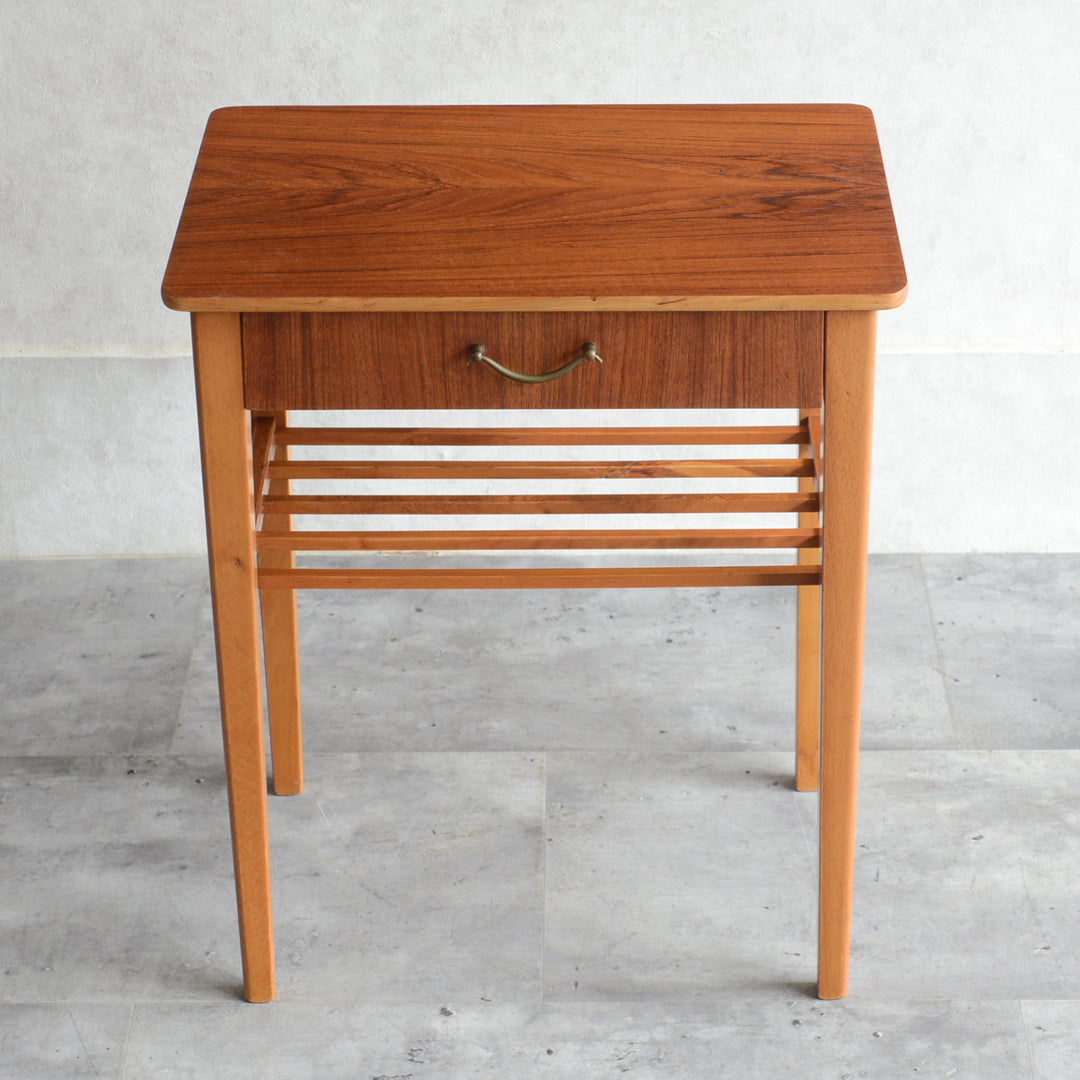 デンマーク ヴィンテージ　1段チェスト/サイドテーブル5-5