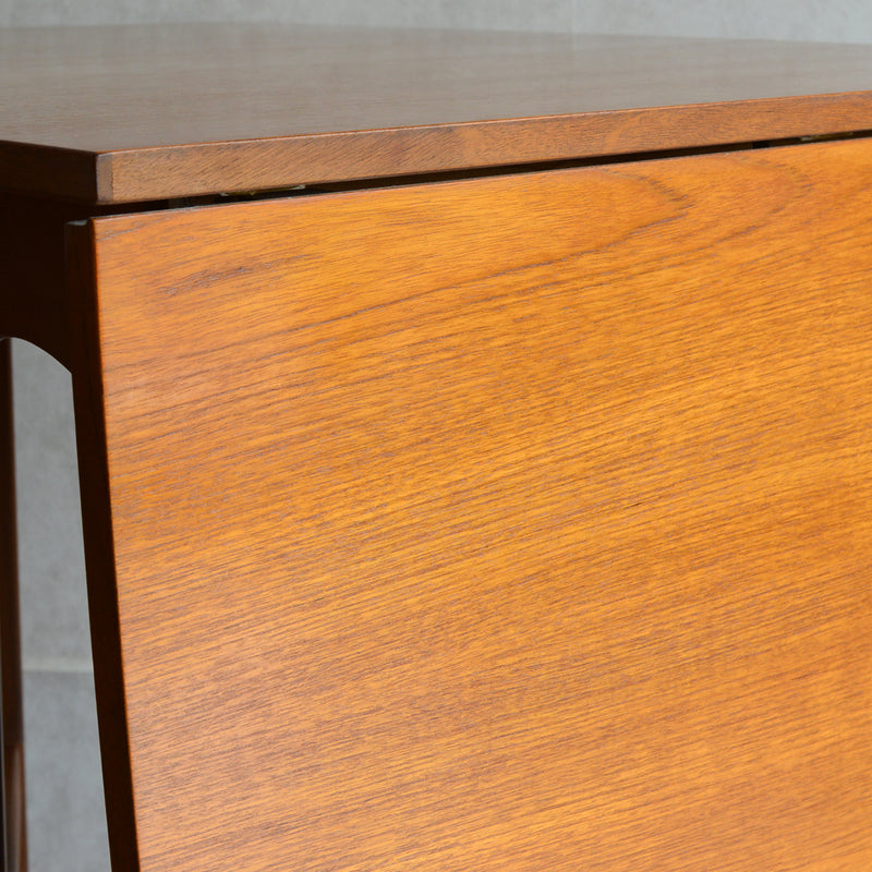 M様ご見学予約品　Nathanネイサン ゲートレッグ エクステンション ダイニングテーブル 20 (レクタングル）