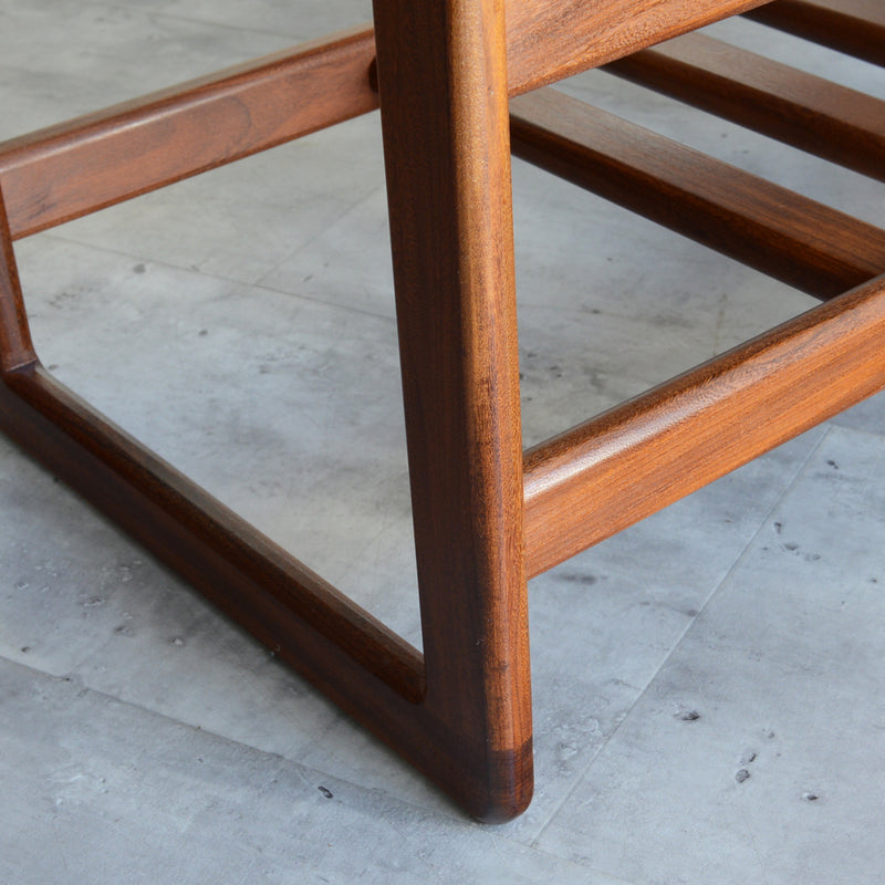 コーラルタイルトップ　ヴィンテージ ローテーブル02