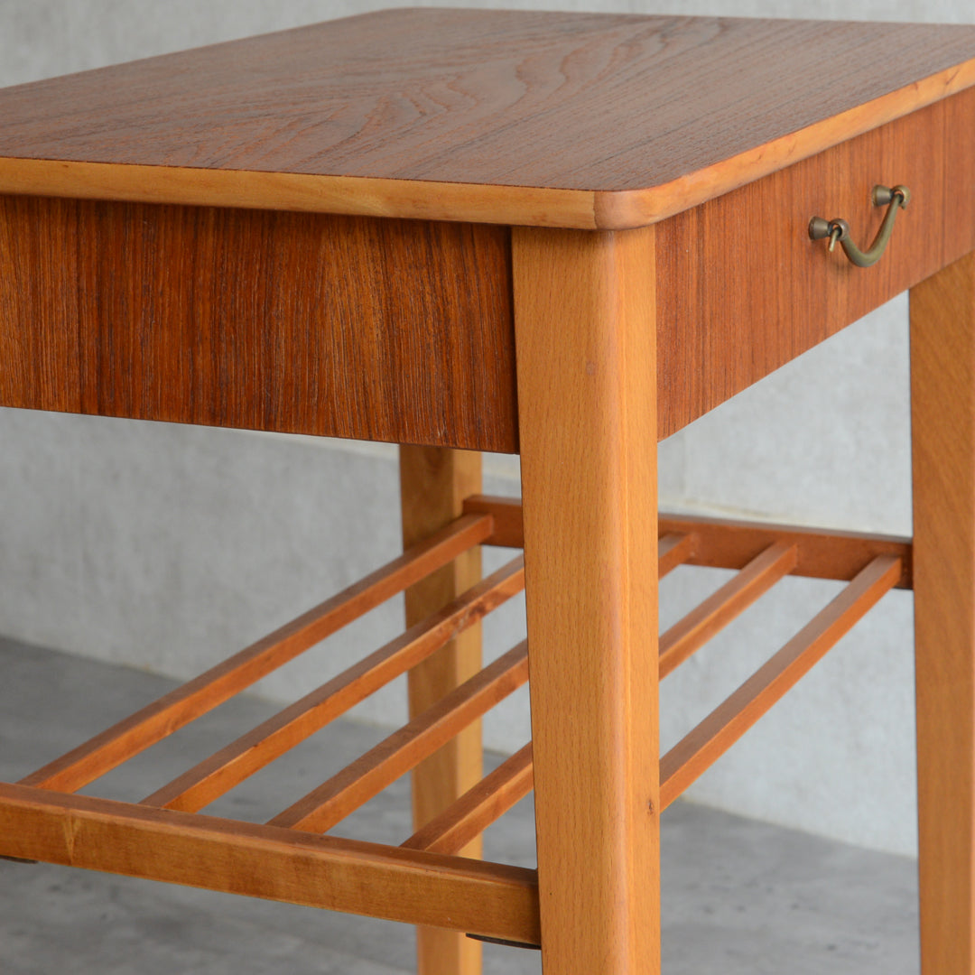 デンマーク ヴィンテージ　1段チェスト/サイドテーブル5-5