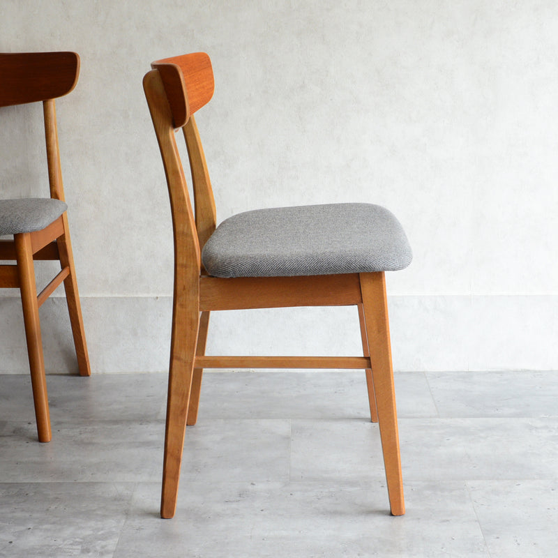 M様見学ご予約品 デンマークヴィンテージダイニングチェア ２脚セット　S28