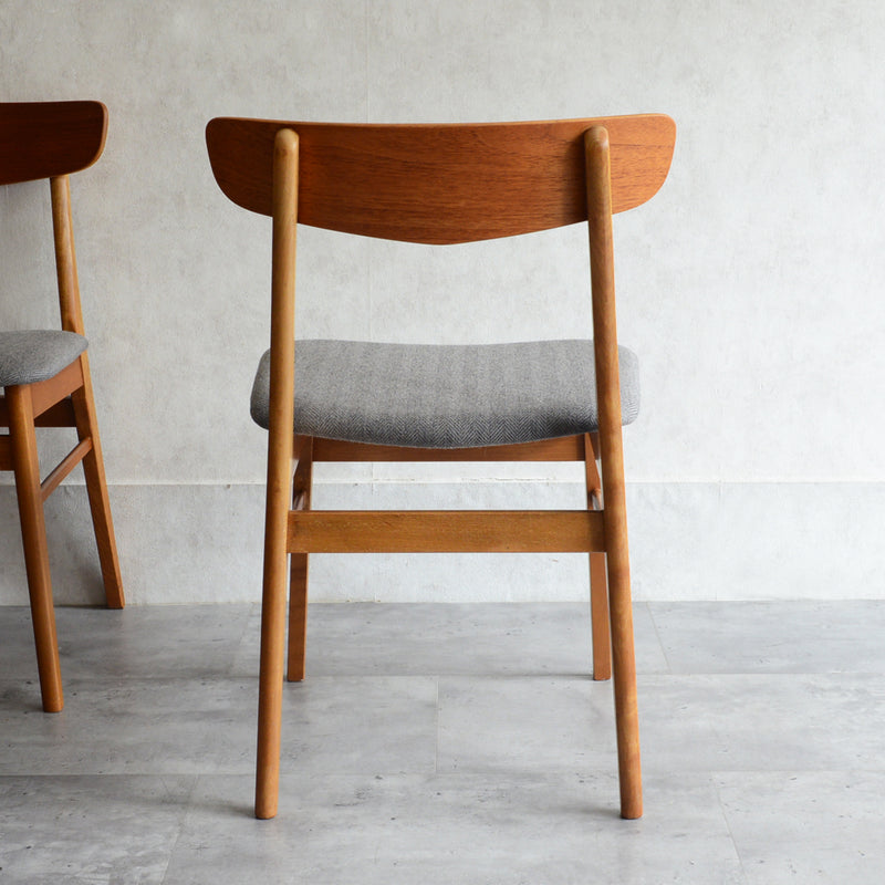 M様見学ご予約品 デンマークヴィンテージダイニングチェア ２脚セット　S28