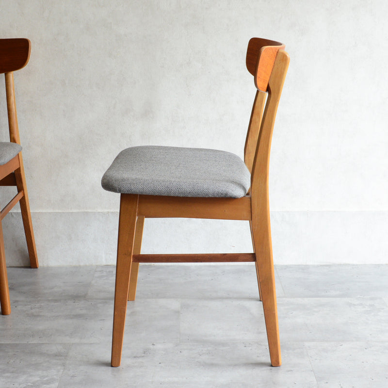 M様見学ご予約品 デンマークヴィンテージダイニングチェア ２脚セット　S28