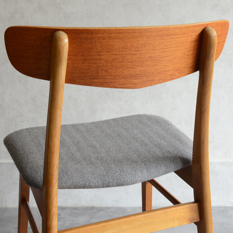 M様見学ご予約品 デンマークヴィンテージダイニングチェア ２脚セット　S28