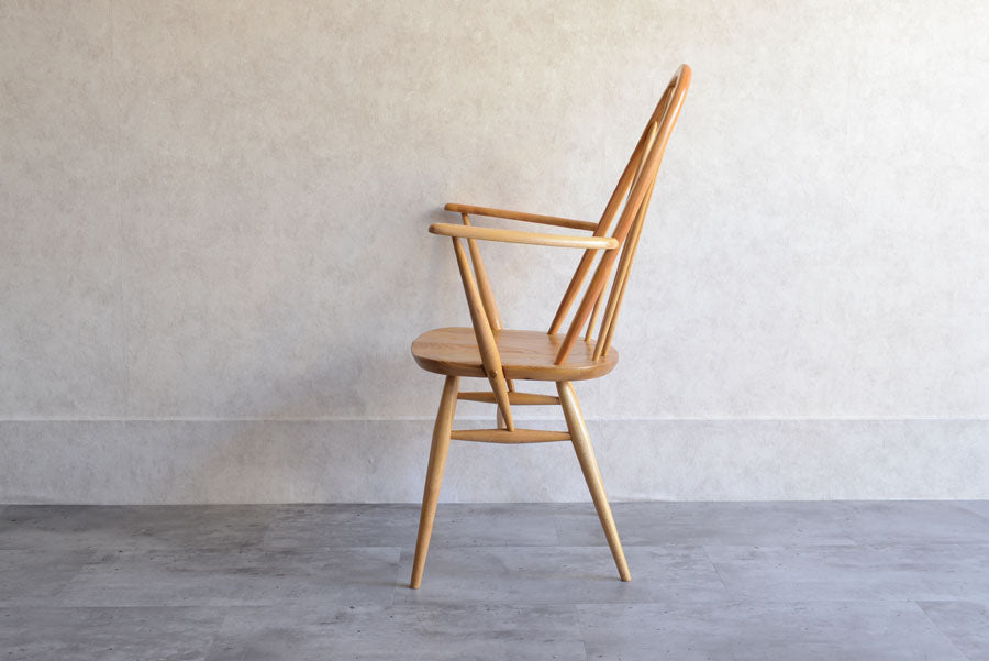 ERCOL アーコール アーム付クエーカーチェア02