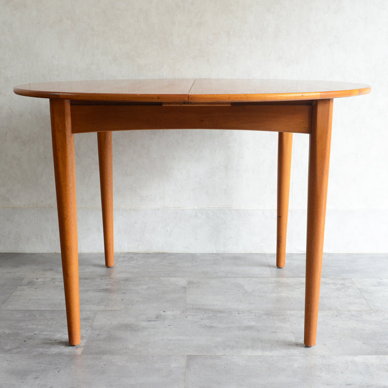 60S エクステンション ラウンドテーブル 02 (天板剥離再塗装済）