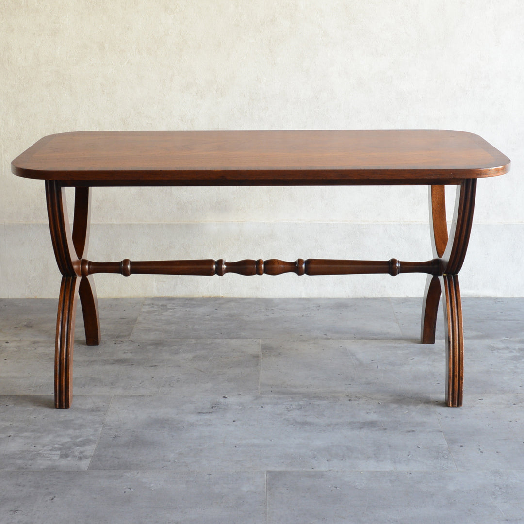 クラシック　ウォルナットローテーブル12